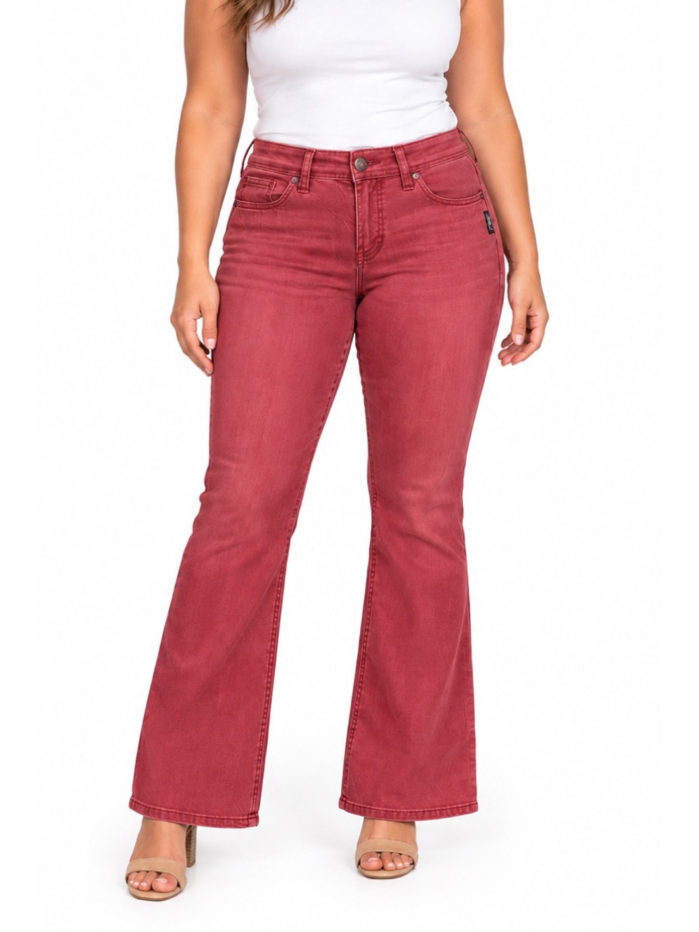 Silver Jeans Suki Jeans Size 28 – Rose Red Bootcut Pants